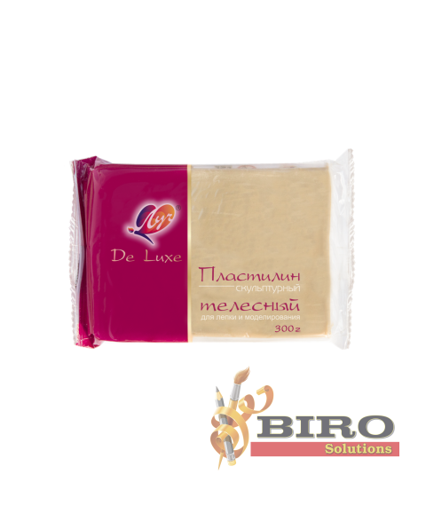 Plastilină pentru sculptură 300 gr. Bej Луч 